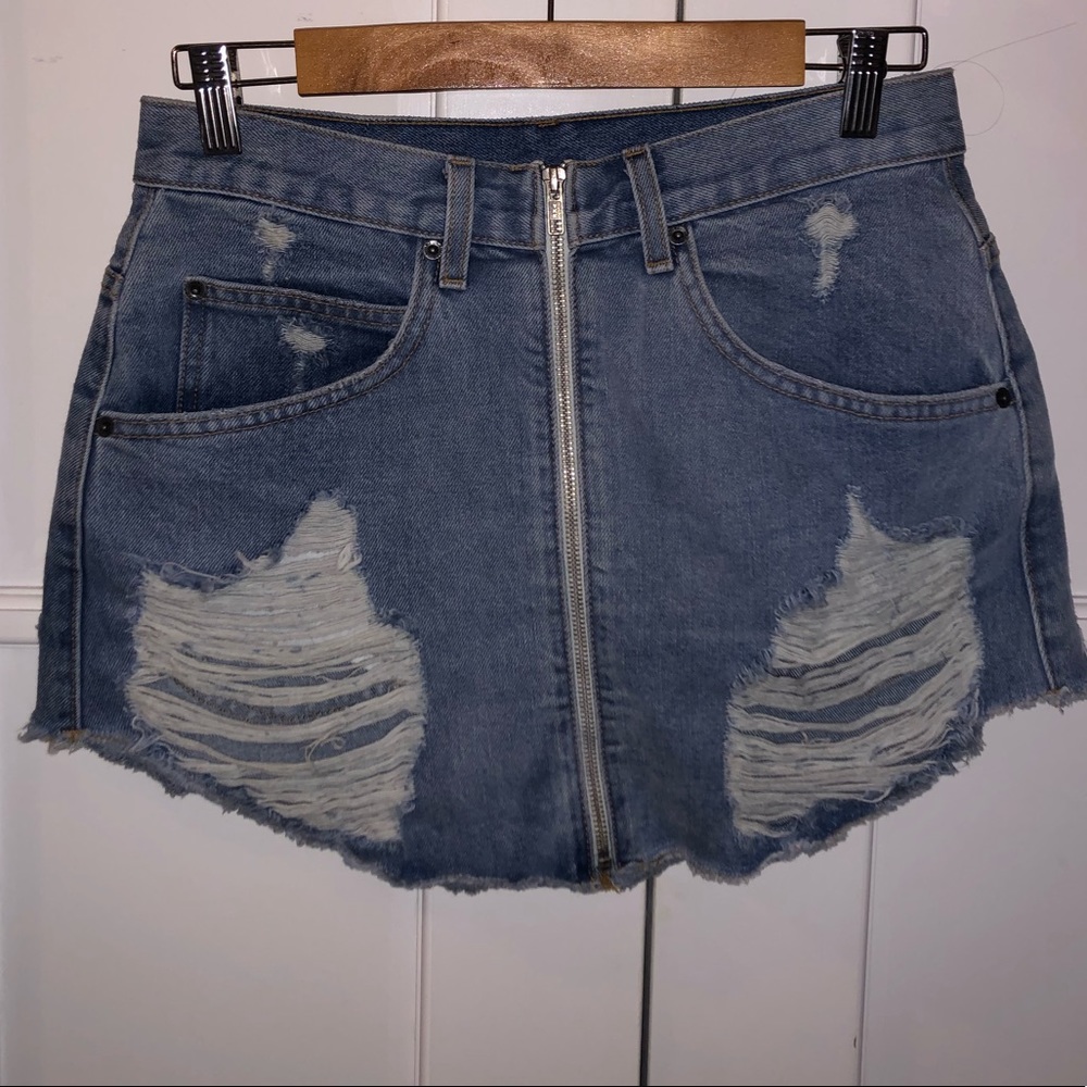 CARMAR Denim Skirt!